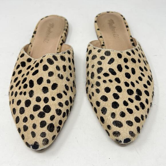 MADEWELL Remi Mule Sand Dune Spotted Multi Remi Slip On Mules Womens Size 6.5 - Picture 2 of 11